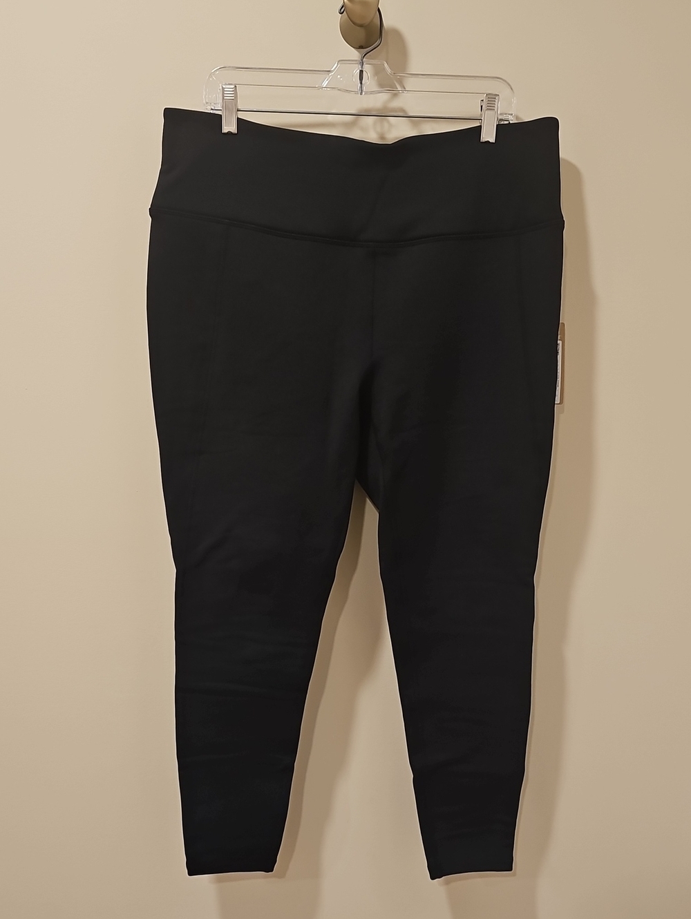 Eddie Bauer Fleece Lined Leggings Black XL NWT